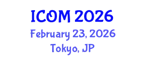 International Conference on Obesity Medicine (ICOM) February 23, 2026 - Tokyo, Japan