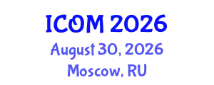 International Conference on Obesity Medicine (ICOM) August 30, 2026 - Moscow, Russia