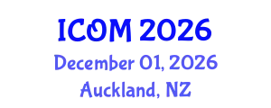 International Conference on Obesity Medicine (ICOM) December 01, 2026 - Auckland, New Zealand