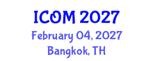 International Conference on Obesity Medicine (ICOM) February 04, 2027 - Bangkok, Thailand