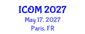 International Conference on Obesity Medicine (ICOM) May 17, 2027 - Paris, France
