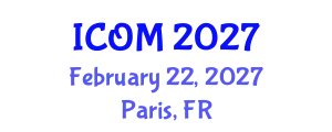 International Conference on Obesity Medicine (ICOM) February 22, 2027 - Paris, France