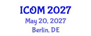 International Conference on Obesity Medicine (ICOM) May 20, 2027 - Berlin, Germany