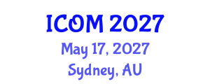 International Conference on Obesity Medicine (ICOM) May 17, 2027 - Sydney, Australia