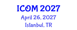 International Conference on Obesity Medicine (ICOM) April 26, 2027 - Istanbul, Turkey