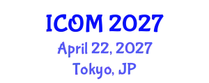 International Conference on Obesity Medicine (ICOM) April 22, 2027 - Tokyo, Japan