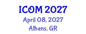 International Conference on Obesity Medicine (ICOM) April 08, 2027 - Athens, Greece