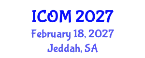 International Conference on Obesity Medicine (ICOM) February 18, 2027 - Jeddah, Saudi Arabia