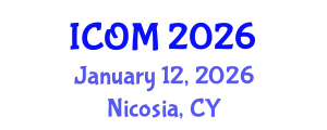 International Conference on Obesity Medicine (ICOM) January 12, 2026 - Nicosia, Cyprus