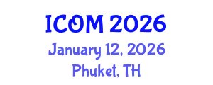 International Conference on Obesity Medicine (ICOM) January 12, 2026 - Phuket, Thailand