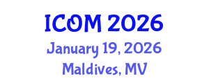 International Conference on Obesity Medicine (ICOM) January 19, 2026 - Maldives, Maldives