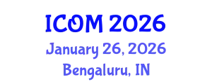 International Conference on Obesity Medicine (ICOM) January 26, 2026 - Bengaluru, India