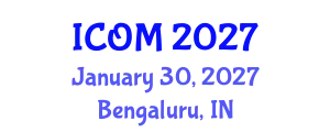 International Conference on Obesity Medicine (ICOM) January 30, 2027 - Bengaluru, India
