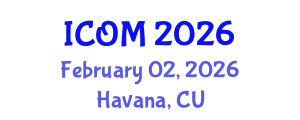International Conference on Obesity Medicine (ICOM) February 02, 2026 - Havana, Cuba