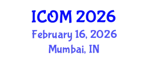 International Conference on Obesity Medicine (ICOM) February 16, 2026 - Mumbai, India