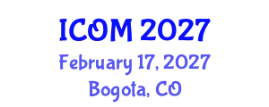 International Conference on Obesity Medicine (ICOM) February 17, 2027 - Bogota, Colombia