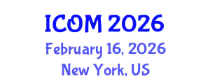 International Conference on Obesity Medicine (ICOM) February 16, 2026 - New York, United States