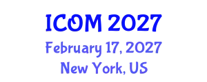 International Conference on Obesity Medicine (ICOM) February 17, 2027 - New York, United States