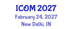 International Conference on Obesity Medicine (ICOM) February 24, 2027 - New Delhi, India