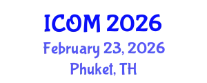 International Conference on Obesity Medicine (ICOM) February 23, 2026 - Phuket, Thailand