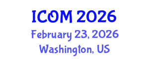 International Conference on Obesity Medicine (ICOM) February 23, 2026 - Washington, United States