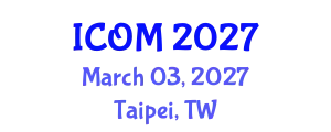 International Conference on Obesity Medicine (ICOM) March 03, 2027 - Taipei, Taiwan