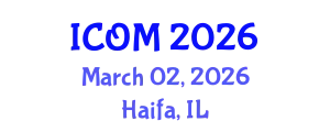 International Conference on Obesity Medicine (ICOM) March 02, 2026 - Haifa, Israel