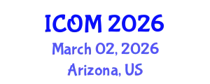 International Conference on Obesity Medicine (ICOM) March 02, 2026 - Arizona, United States
