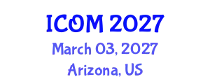 International Conference on Obesity Medicine (ICOM) March 03, 2027 - Arizona, United States