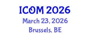 International Conference on Obesity Medicine (ICOM) March 23, 2026 - Brussels, Belgium