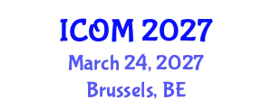 International Conference on Obesity Medicine (ICOM) March 24, 2027 - Brussels, Belgium