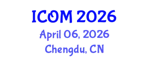 International Conference on Obesity Medicine (ICOM) April 06, 2026 - Chengdu, China