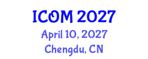 International Conference on Obesity Medicine (ICOM) April 10, 2027 - Chengdu, China