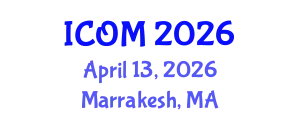 International Conference on Obesity Medicine (ICOM) April 13, 2026 - Marrakesh, Morocco