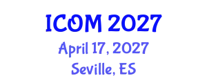 International Conference on Obesity Medicine (ICOM) April 17, 2027 - Seville, Spain