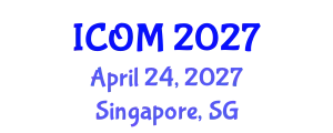 International Conference on Obesity Medicine (ICOM) April 24, 2027 - Singapore, Singapore