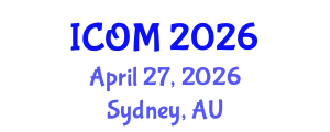 International Conference on Obesity Medicine (ICOM) April 27, 2026 - Sydney, Australia