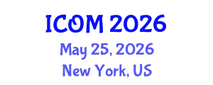 International Conference on Obesity Medicine (ICOM) May 25, 2026 - New York, United States
