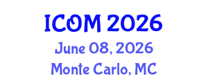 International Conference on Obesity Medicine (ICOM) June 08, 2026 - Monte Carlo, Monaco