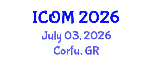 International Conference on Obesity Medicine (ICOM) July 03, 2026 - Corfu, Greece