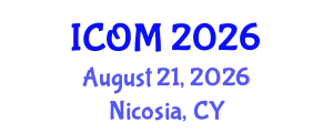 International Conference on Obesity Medicine (ICOM) August 21, 2026 - Nicosia, Cyprus