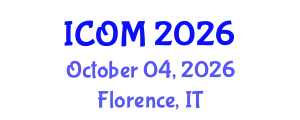 International Conference on Obesity Medicine (ICOM) October 04, 2026 - Florence, Italy