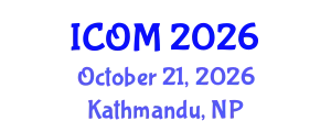 International Conference on Obesity Medicine (ICOM) October 21, 2026 - Kathmandu, Nepal