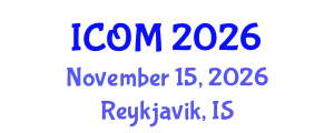 International Conference on Obesity Medicine (ICOM) November 15, 2026 - Reykjavik, Iceland