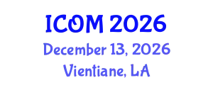 International Conference on Obesity Medicine (ICOM) December 13, 2026 - Vientiane, Laos