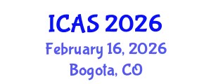 International Conference on Applied Statistics (ICAS) February 16, 2026 - Bogota, Colombia