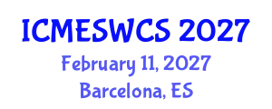 International Conference on Marginalization, Exclusion, and Social Work in a Changing Society (ICMESWCS) February 11, 2027 - Barcelona, Spain