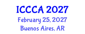 International Conference on Climate Change Adaptation (ICCCA) February 25, 2027 - Buenos Aires, Argentina