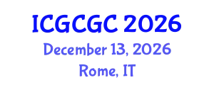 International Conference on Geopolymer Cement and Geopolymer Concrete (ICGCGC) December 13, 2026 - Rome, Italy