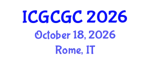 International Conference on Geopolymer Cement and Geopolymer Concrete (ICGCGC) October 18, 2026 - Rome, Italy